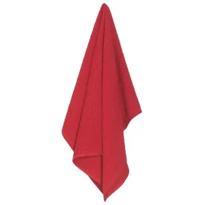 Now Designs Red Ripple Dishtowel