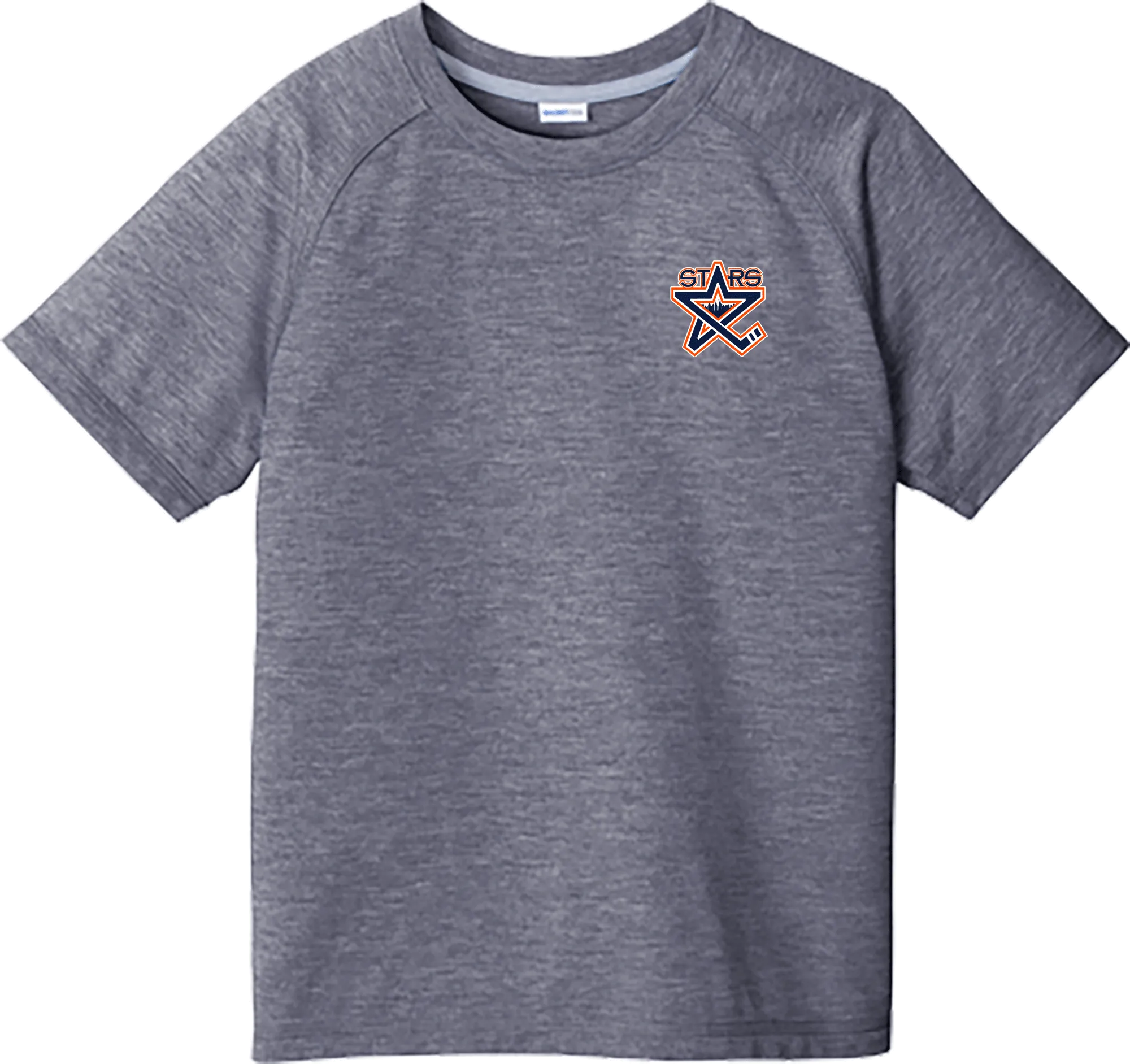 NY Stars Youth PosiCharge  Tri-Blend Wicking Raglan Tee