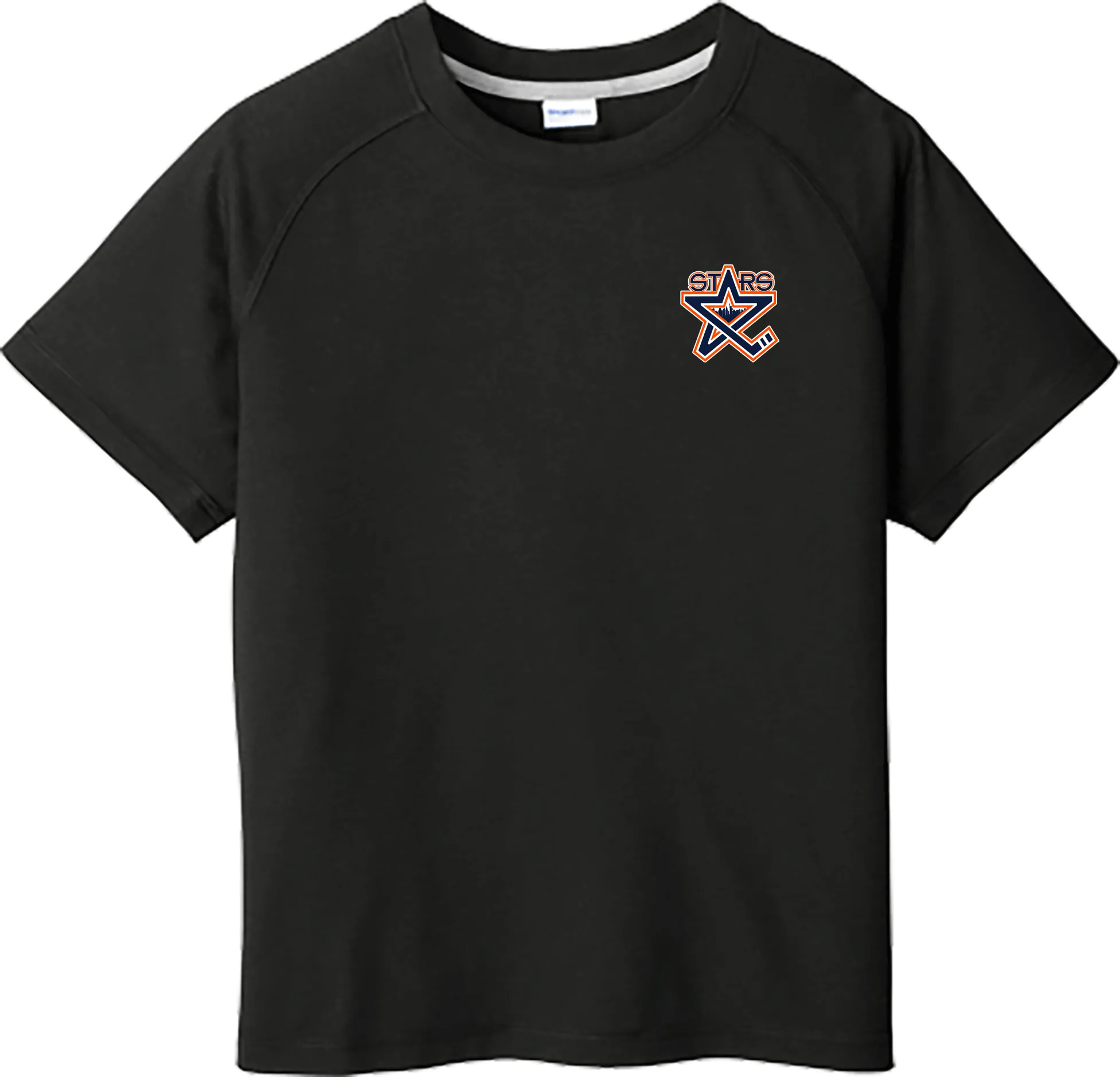 NY Stars Youth PosiCharge  Tri-Blend Wicking Raglan Tee