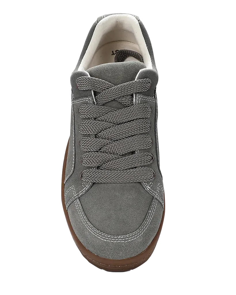 OS Suede Shoes in Dark Moss
