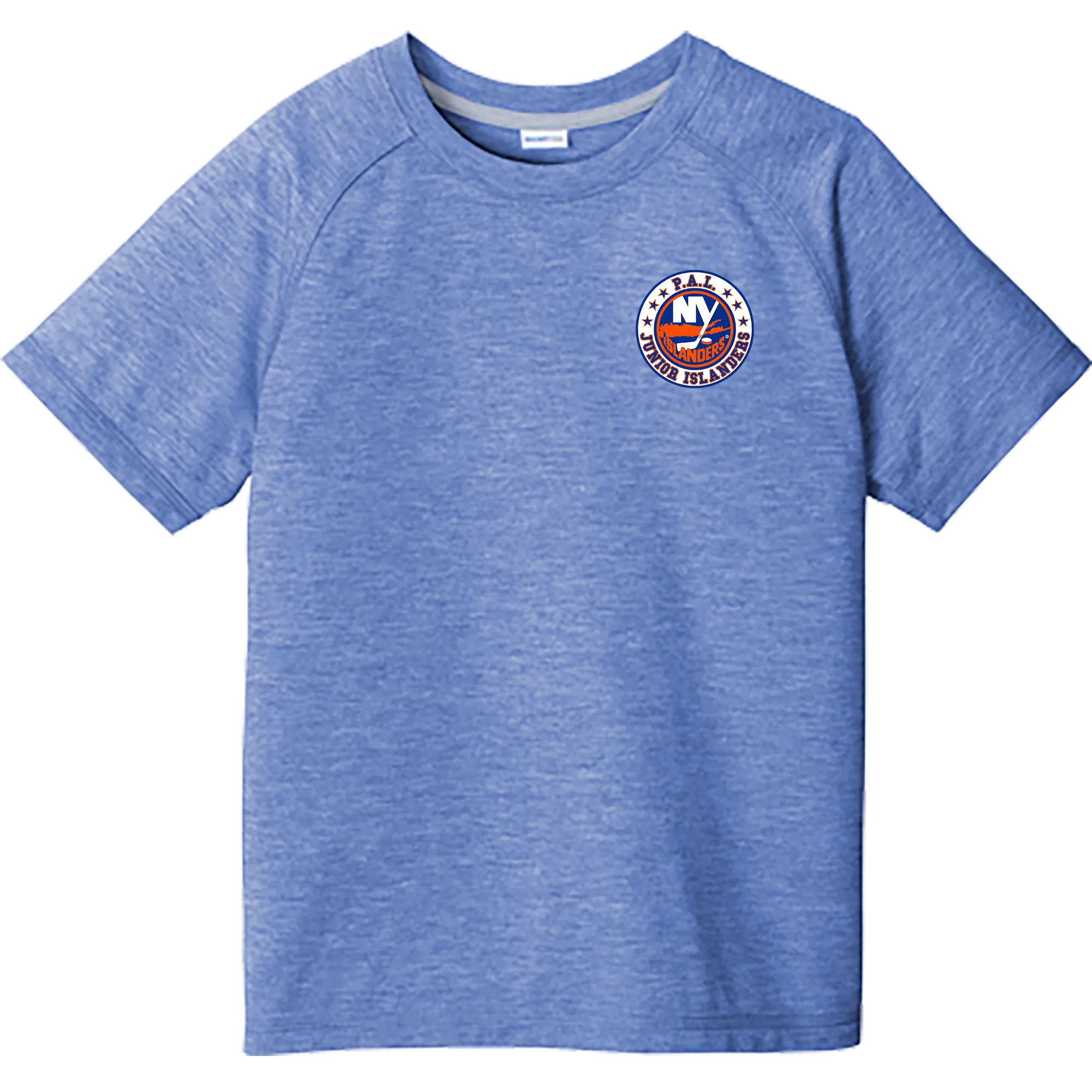 PAL Jr. Islanders Youth PosiCharge Tri-Blend Wicking Raglan Tee
