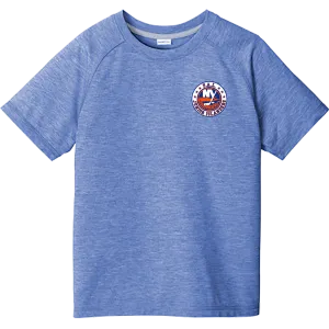 PAL Jr. Islanders Youth PosiCharge Tri-Blend Wicking Raglan Tee