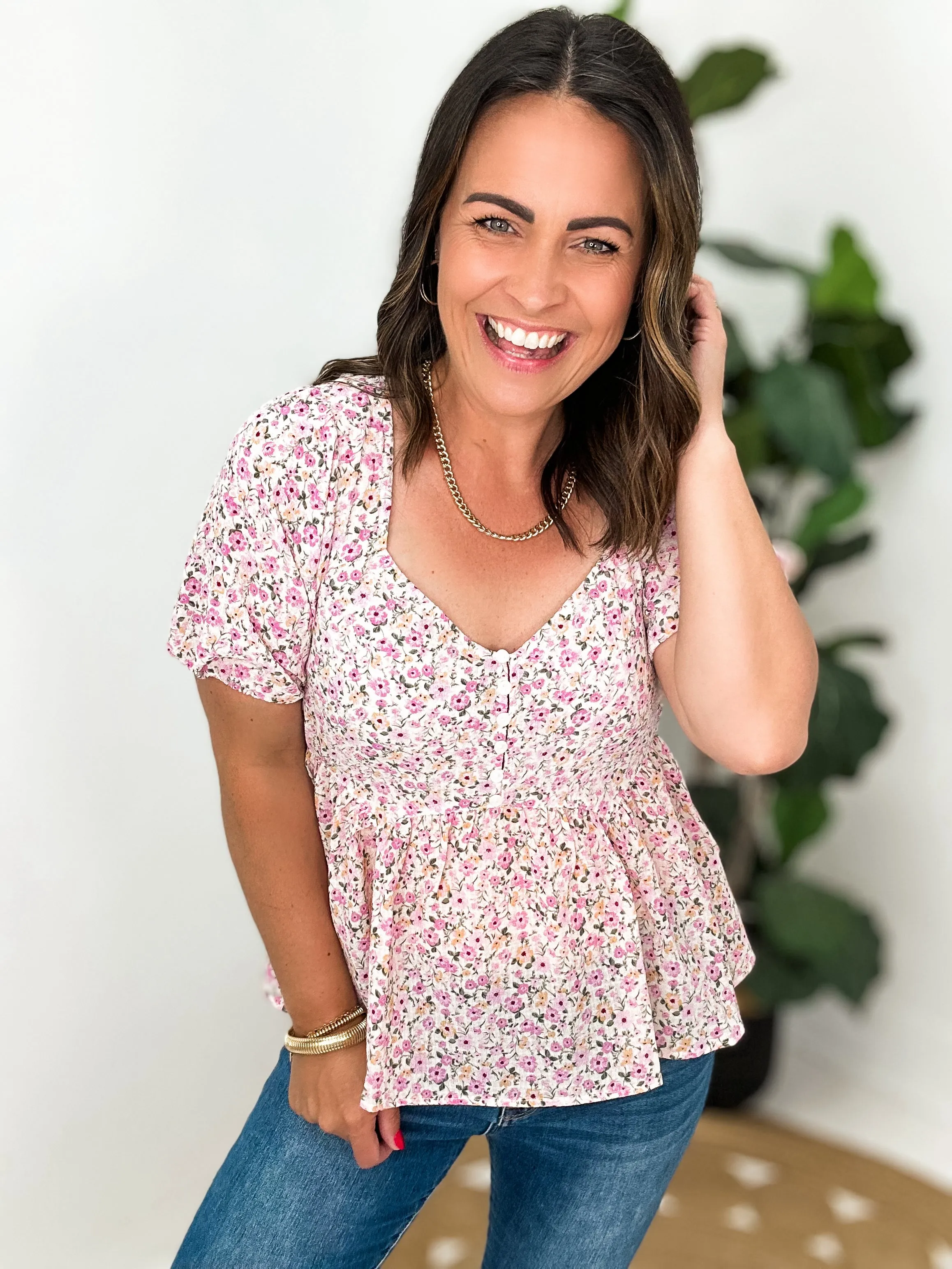 Pink Sweetheart Top