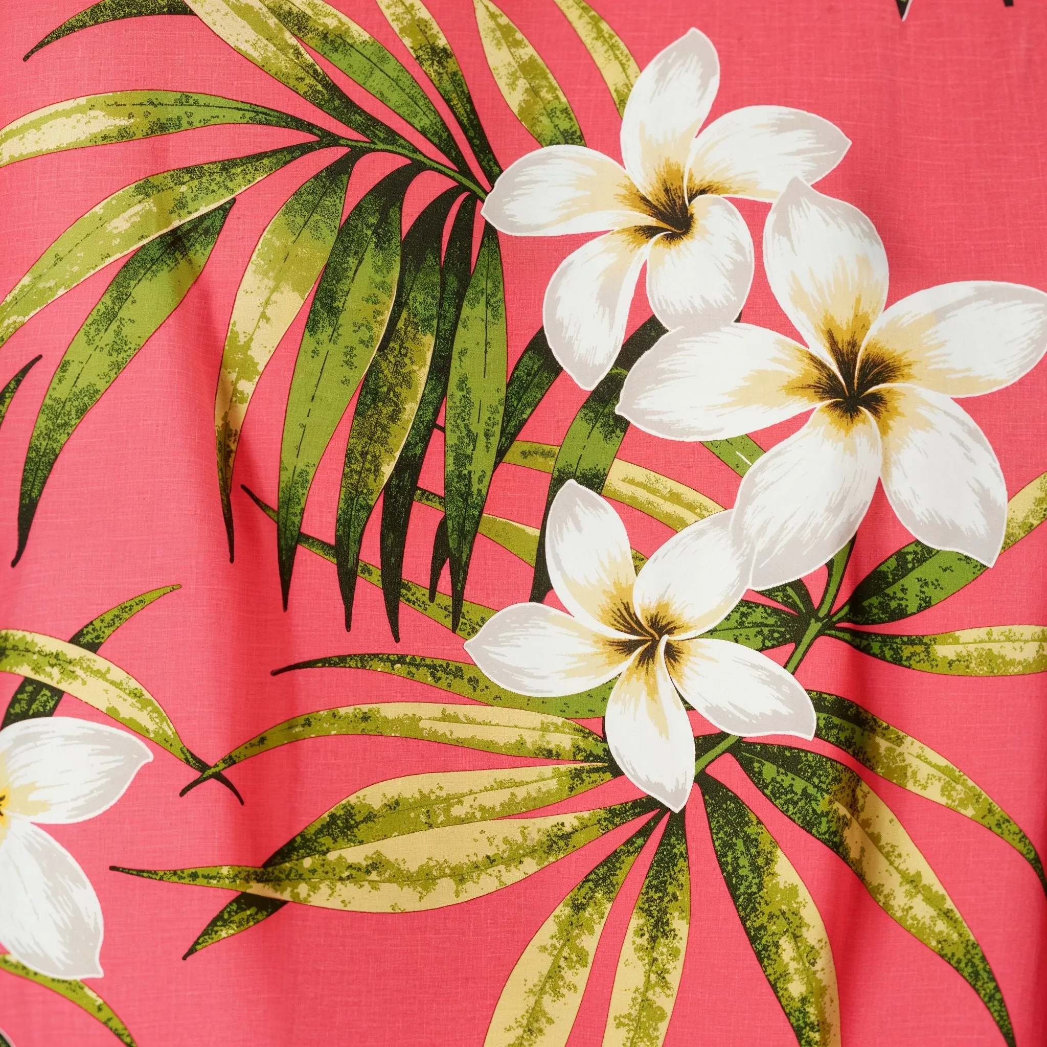 Plumeria Cluster Aloha Shirt