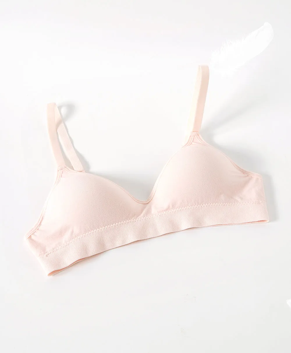 Real Comfy Triangle Seamless Wireless Bra (NEW Colors)
