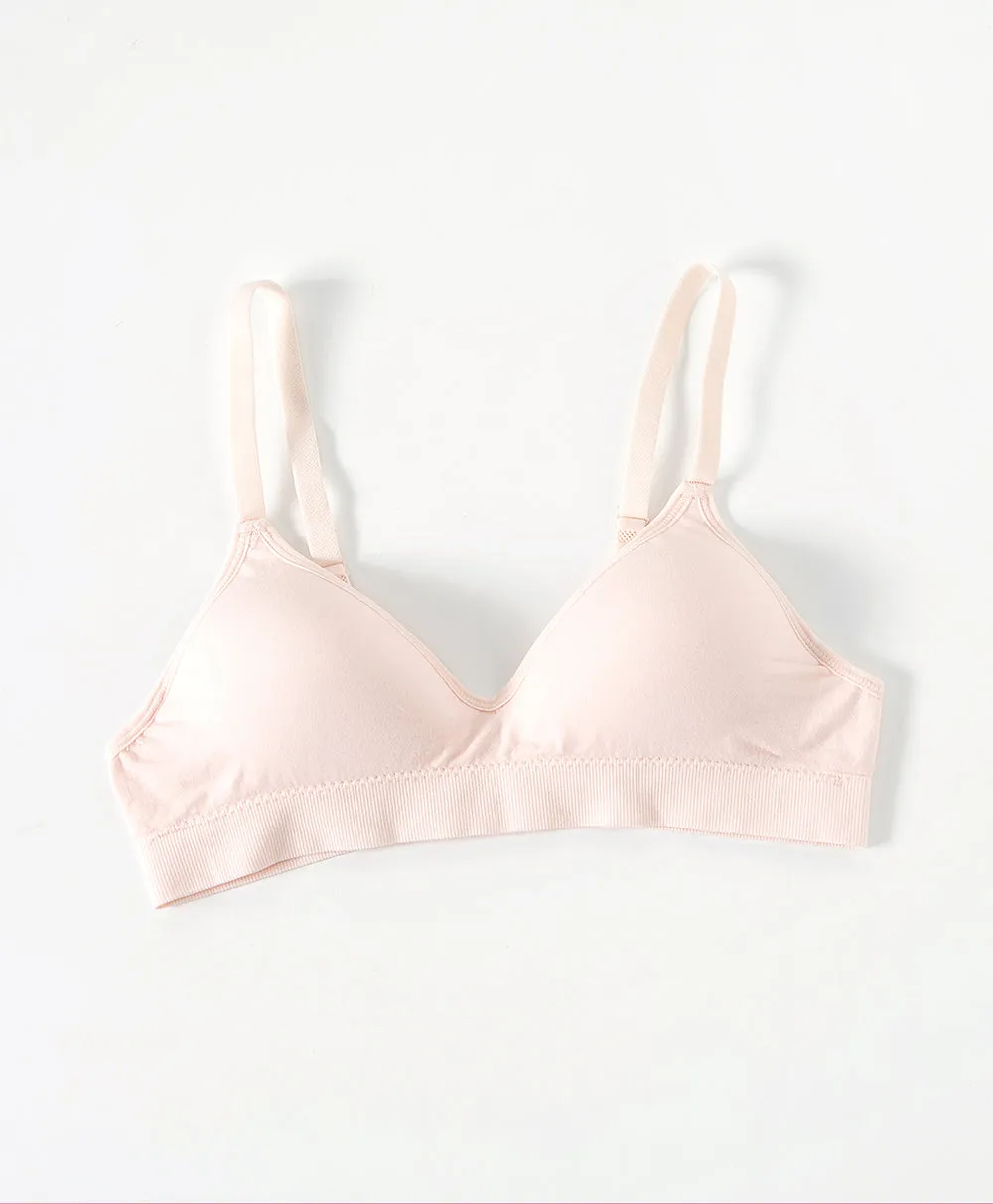 Real Comfy Triangle Seamless Wireless Bra (NEW Colors)