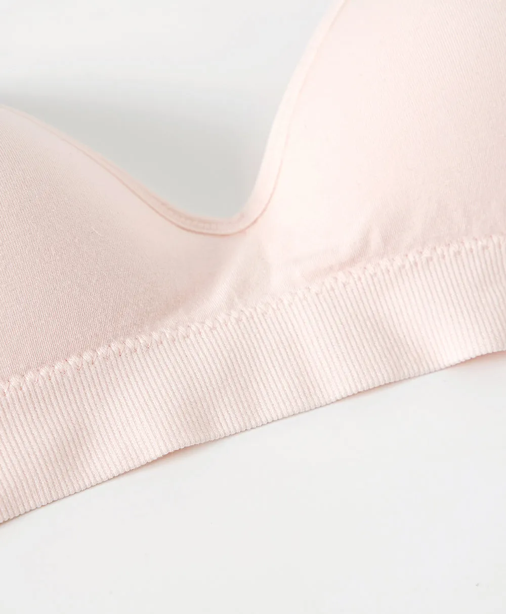 Real Comfy Triangle Seamless Wireless Bra (NEW Colors)