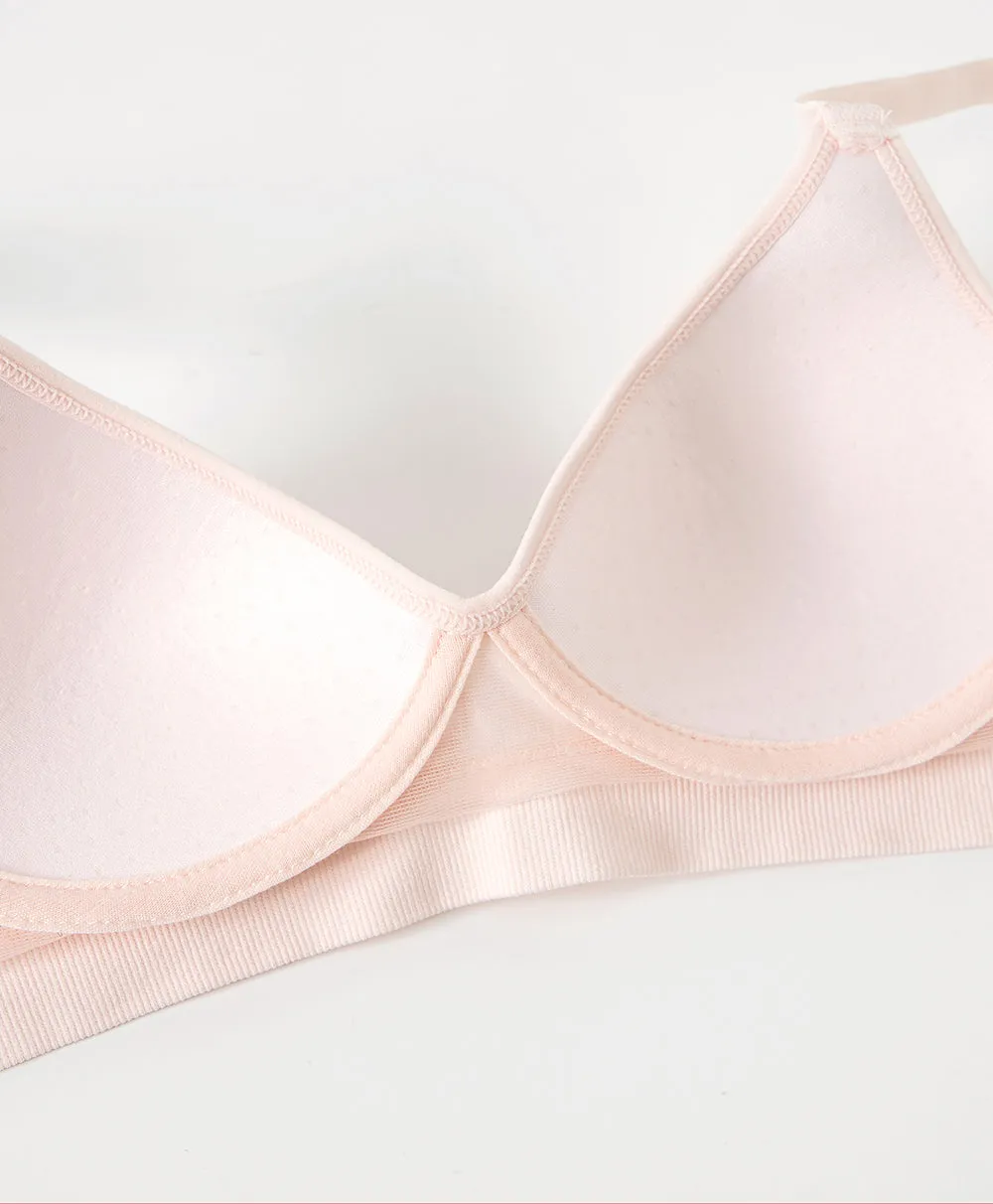 Real Comfy Triangle Seamless Wireless Bra (NEW Colors)