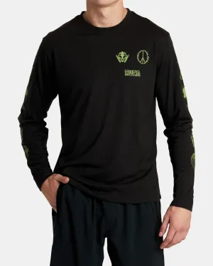 Relic Stack Long Sleeve Tee - Black