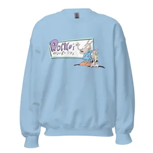 Rocko's Modern Life Logo Adult Crewneck Sweatshirt