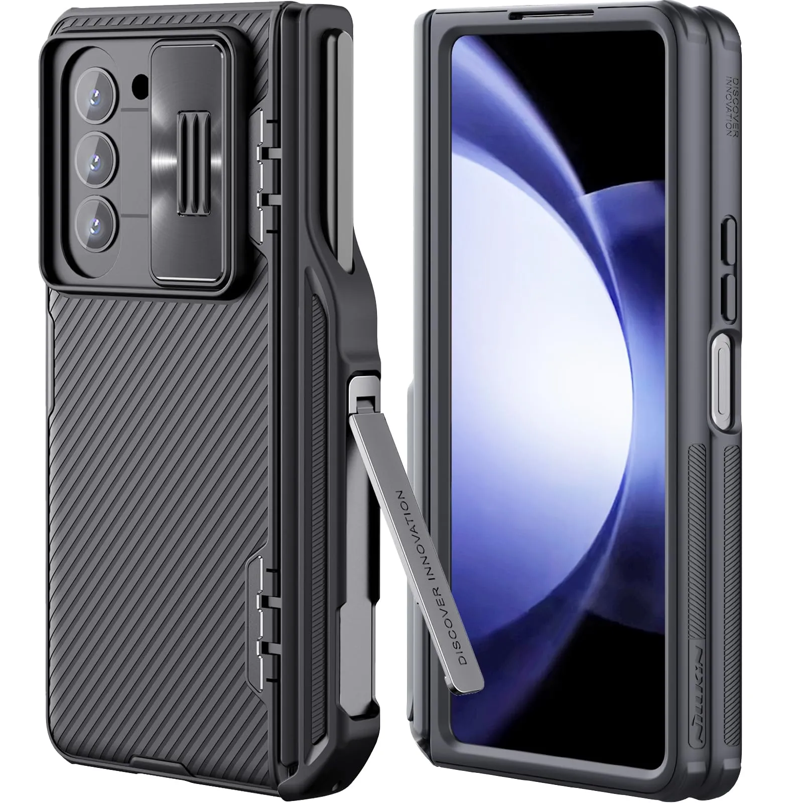 Samsung Galaxy Z Fold 5 5G Case Cover | Camshield Pro Series | Black