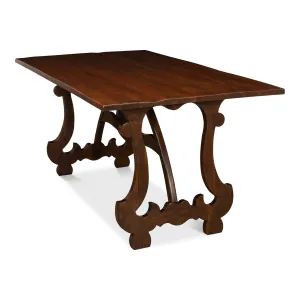 Sarreid - Calambac Dining Table  Walnut - Brown - Country