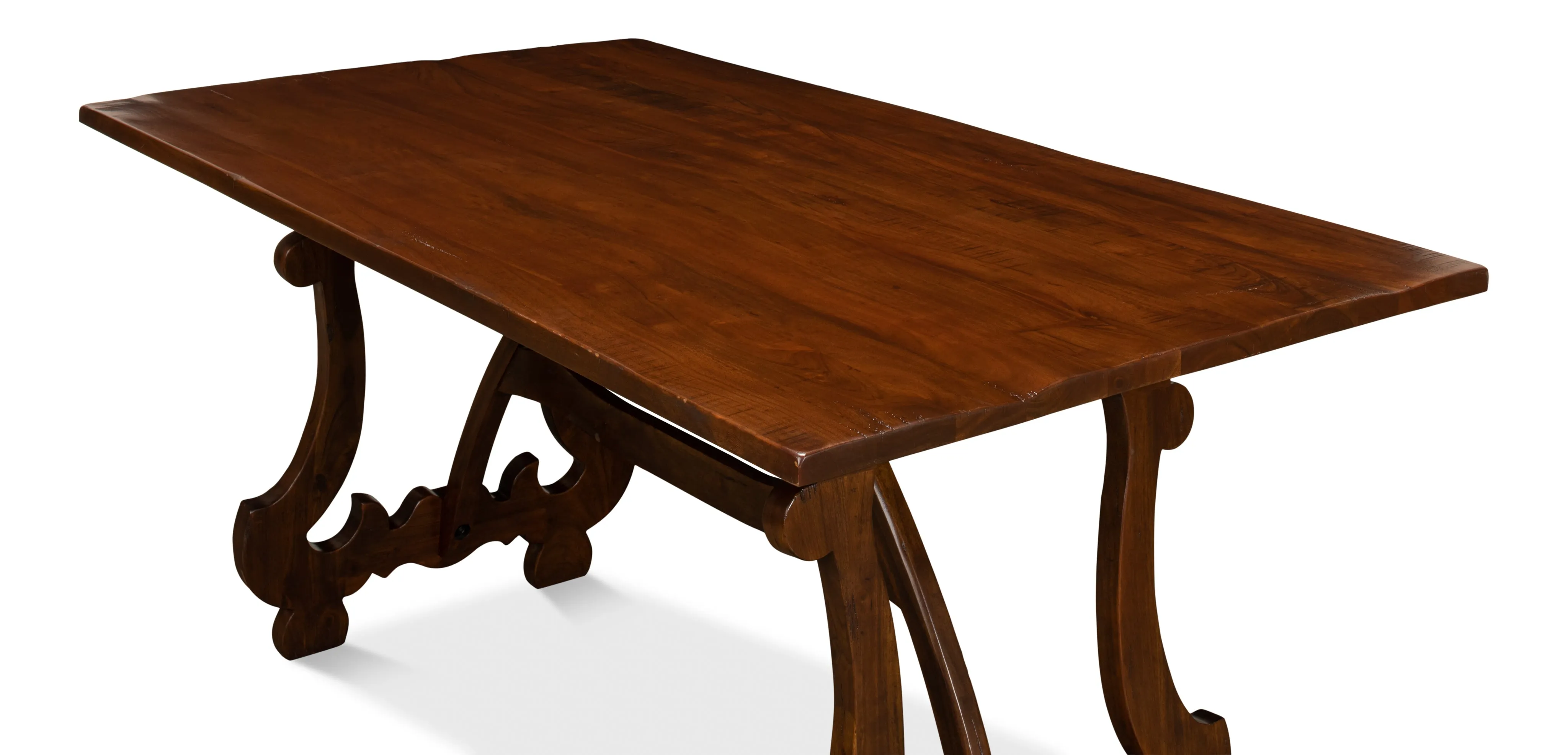 Sarreid - Calambac Dining Table  Walnut - Brown - Country