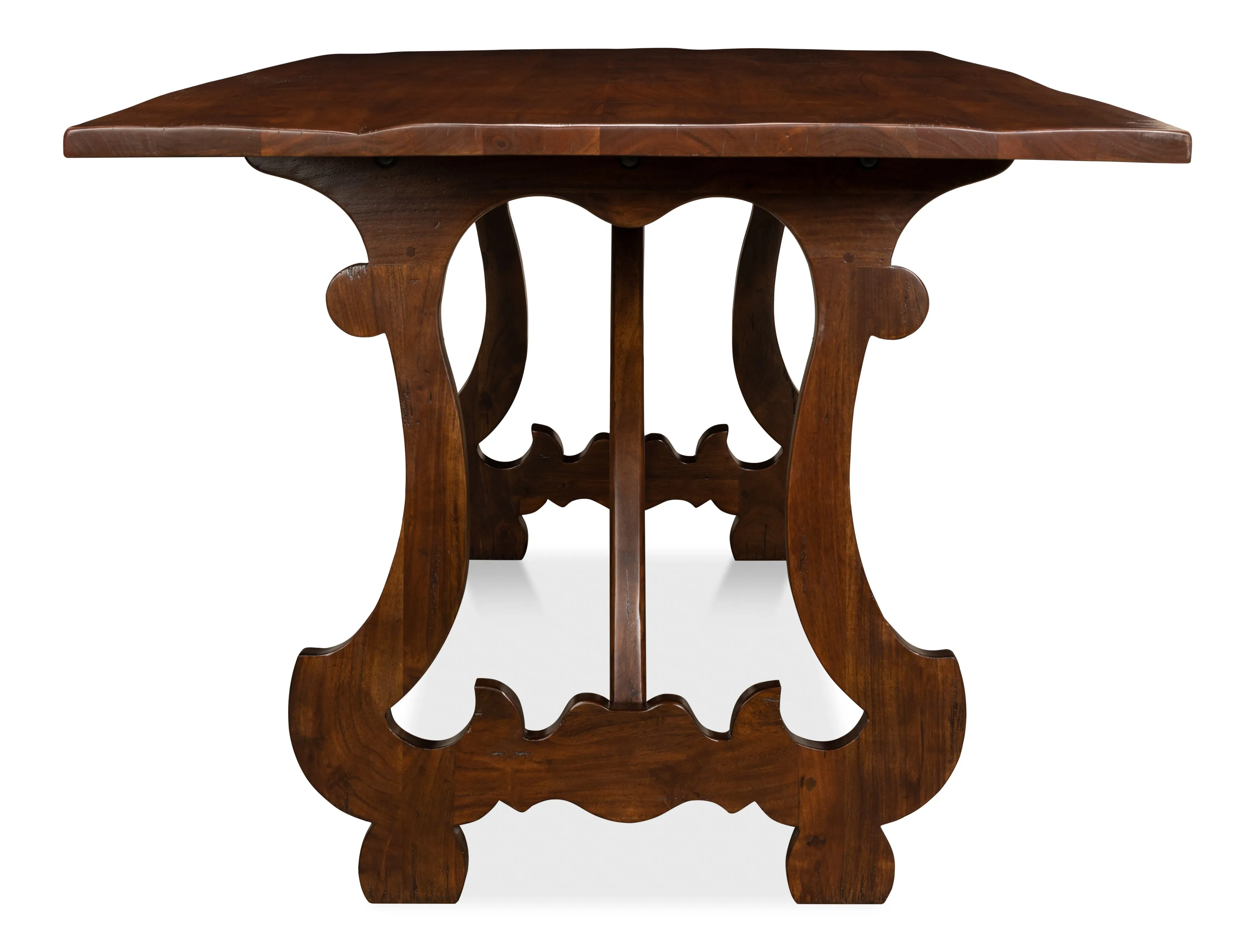 Sarreid - Calambac Dining Table  Walnut - Brown - Country