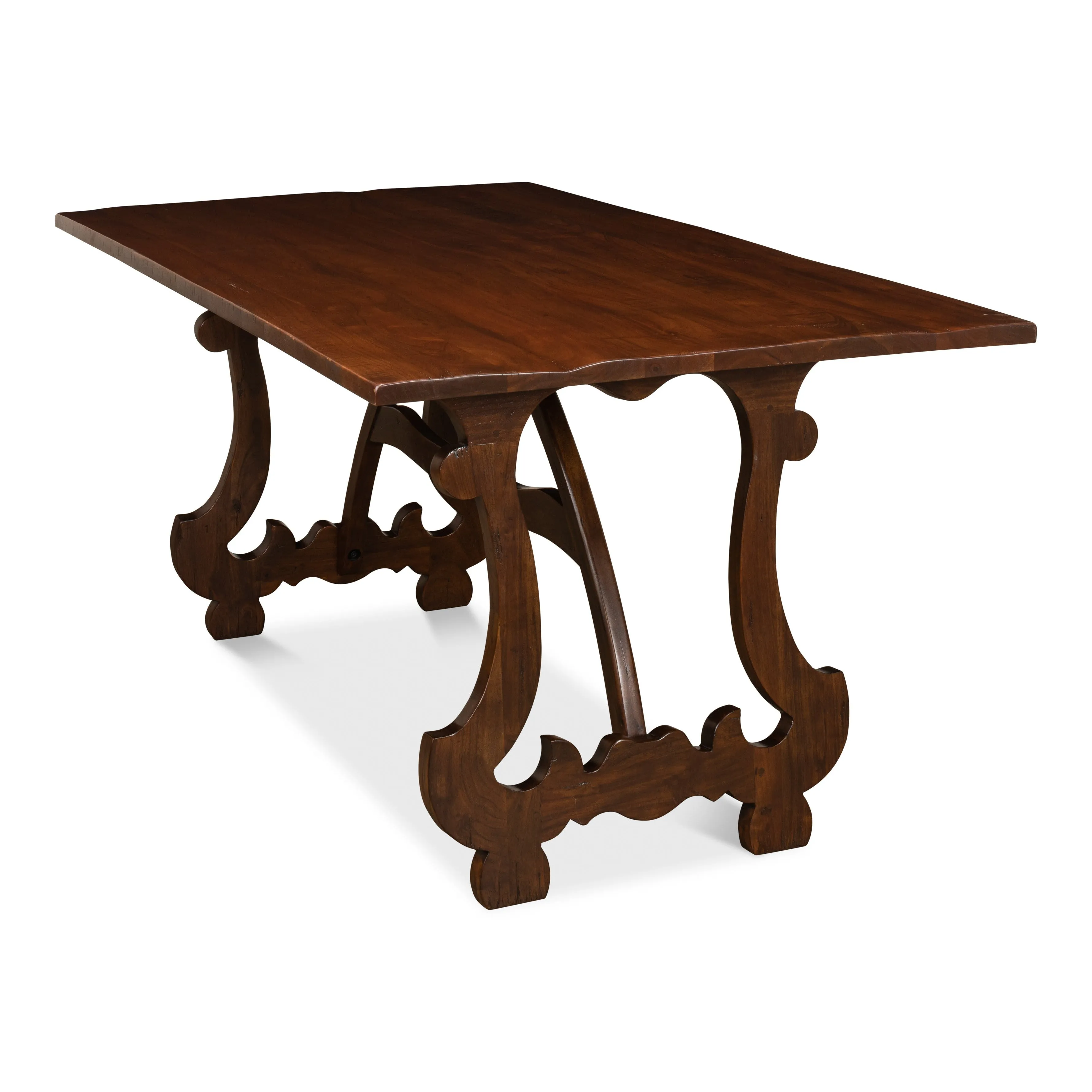 Sarreid - Calambac Dining Table  Walnut - Brown - Country