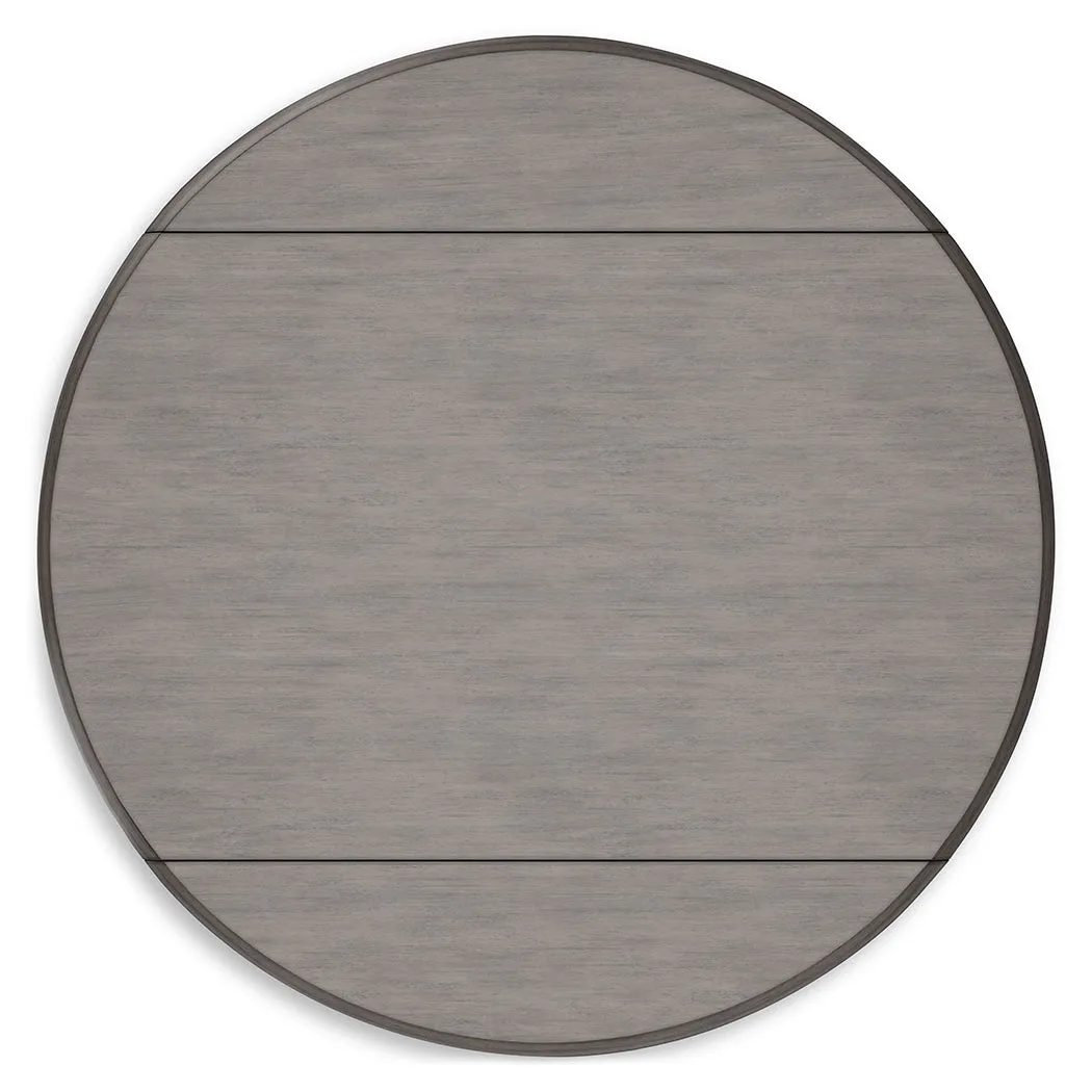 Shullden Dining Table and 4 Chairs in Gray