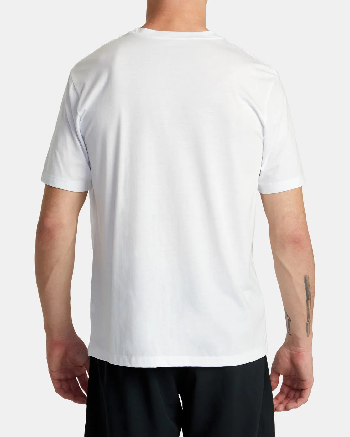 Splitter Stacks Tee - White