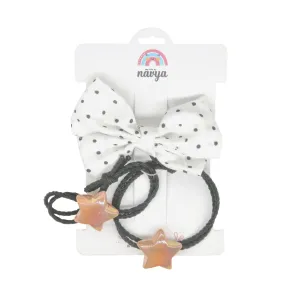 Star Struck For You - Hair Clip & Rubber band Set - (2-7 years) for girls
