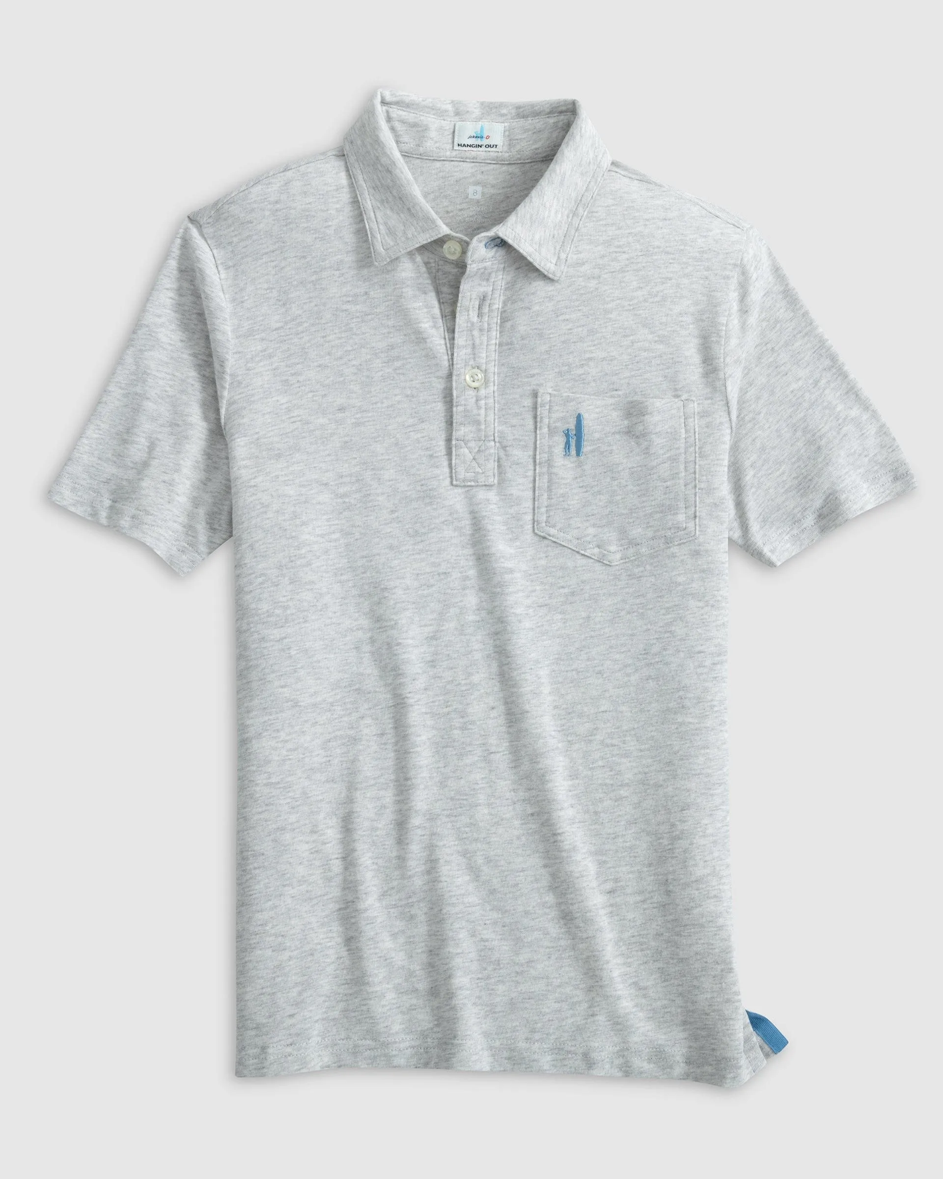 The Heathered Original Polo 2.0- Grey
