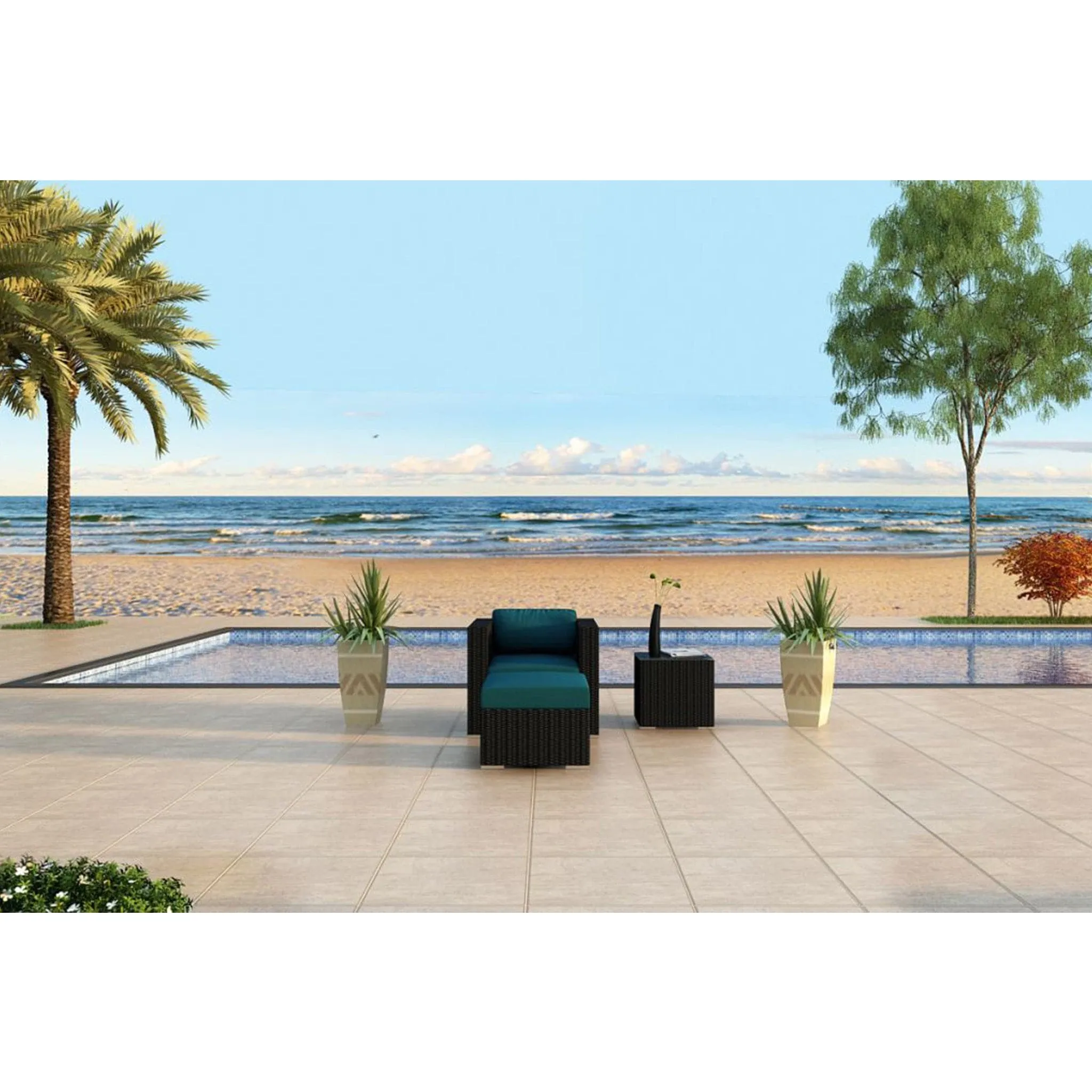 Urbana 3 Piece Club Chair Set