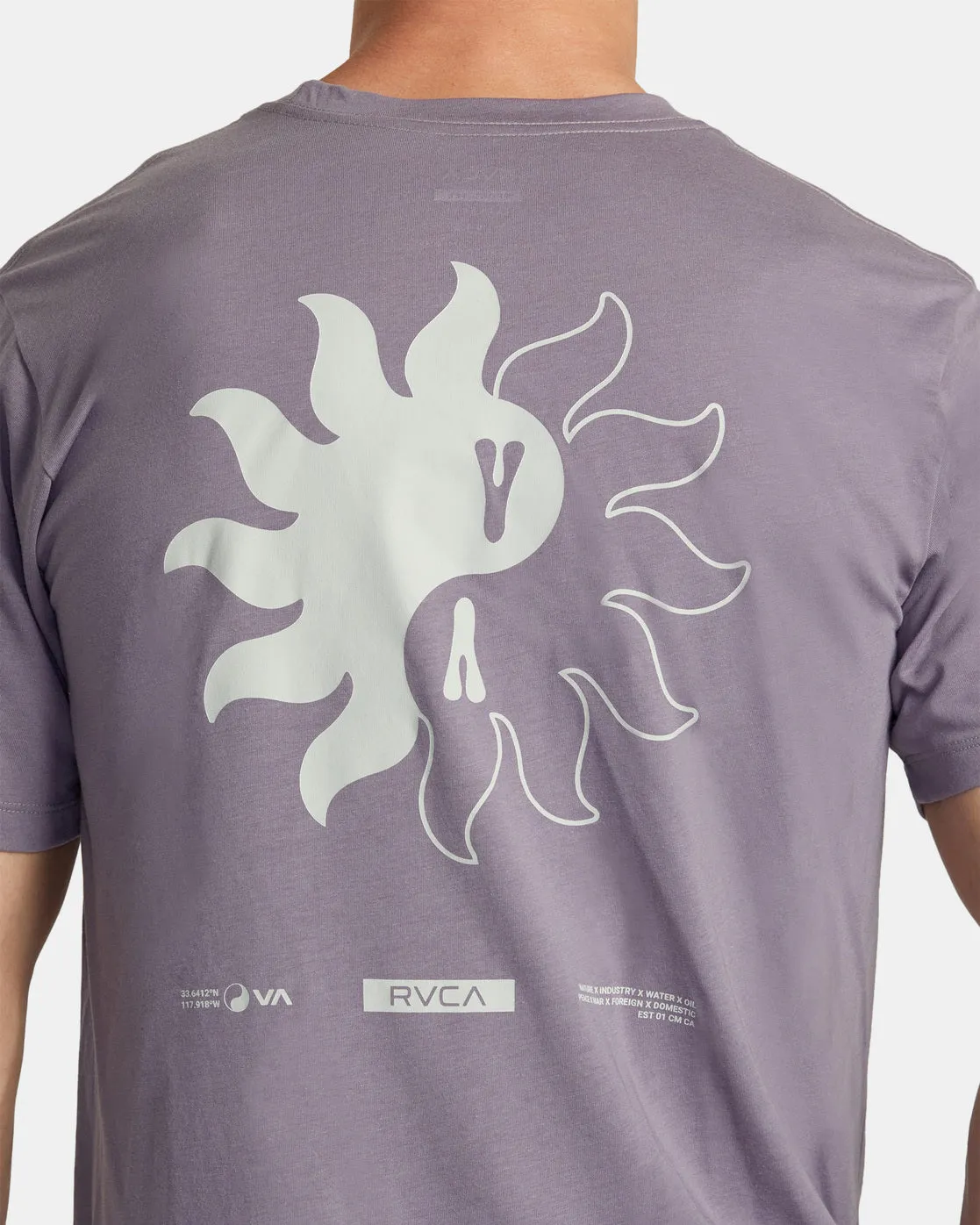 VA Bloomin Short Sleeve T-Shirt - Purple Sage