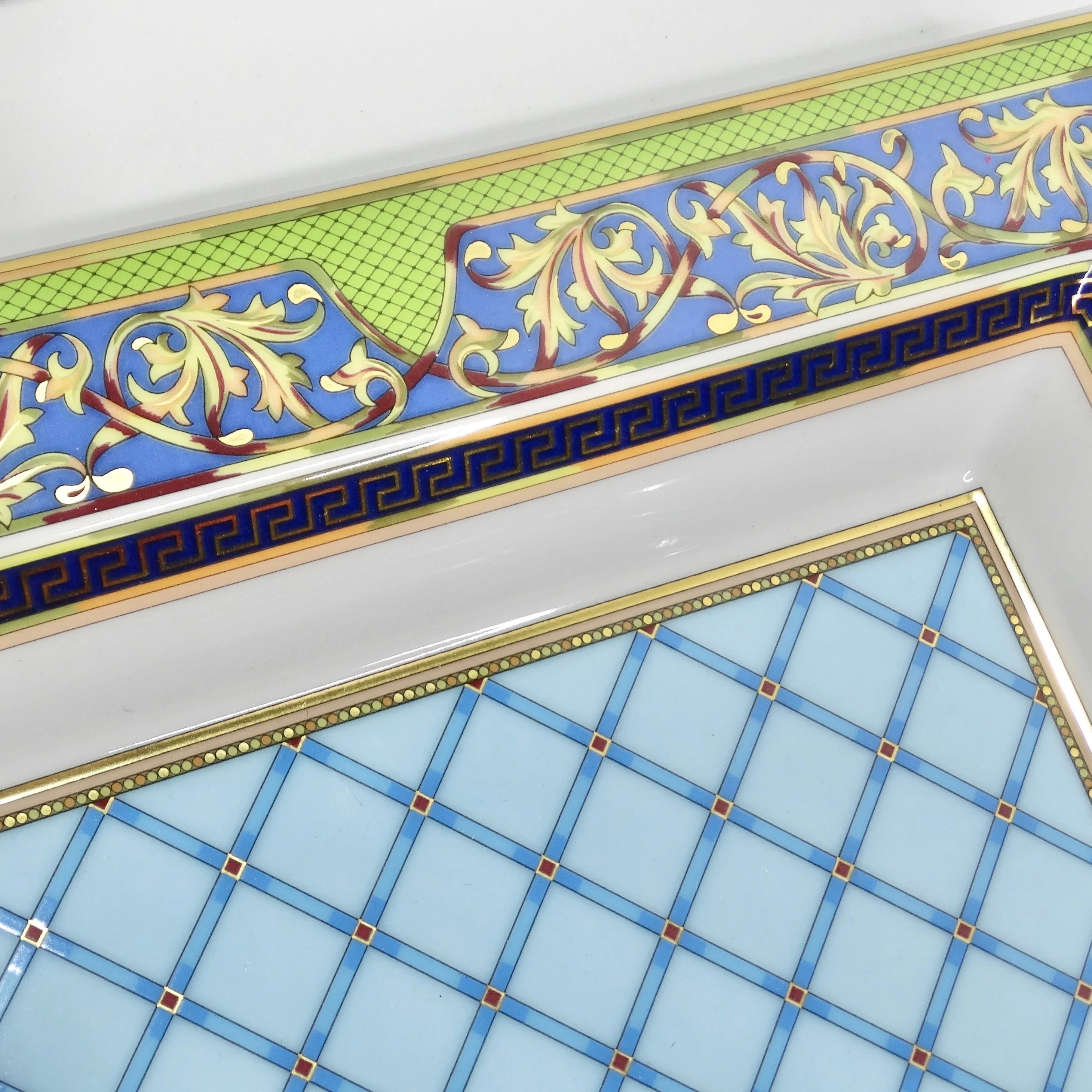 Versace Rosenthal 1990s Russian Dream Porcelain Plate