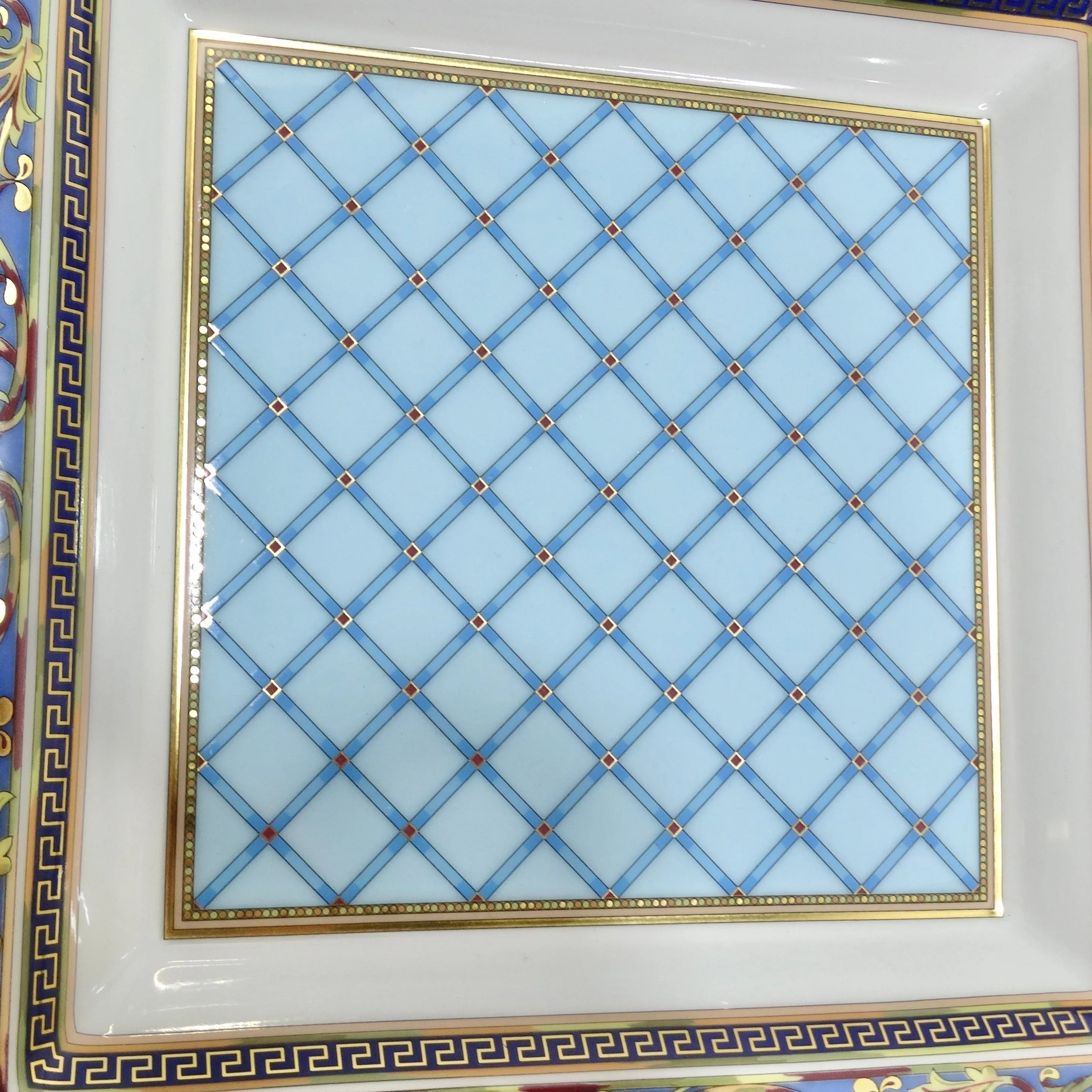 Versace Rosenthal 1990s Russian Dream Porcelain Plate