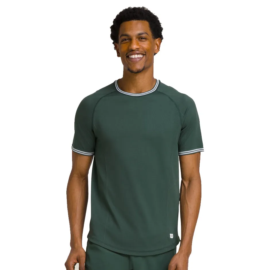 Wilson Court Performance Crew Mens Tennis Shirt