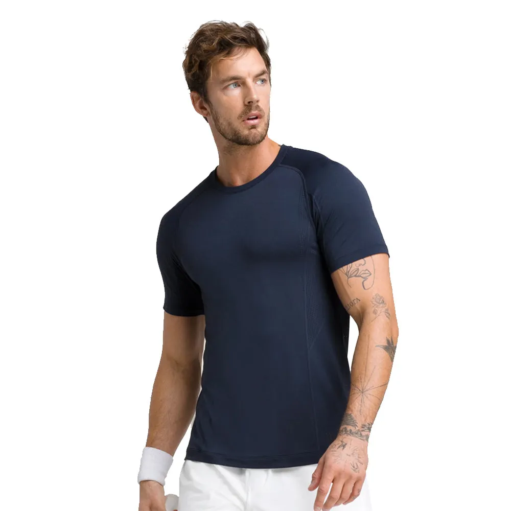 Wilson Players Seamless Crew Mens Tennis Shirt