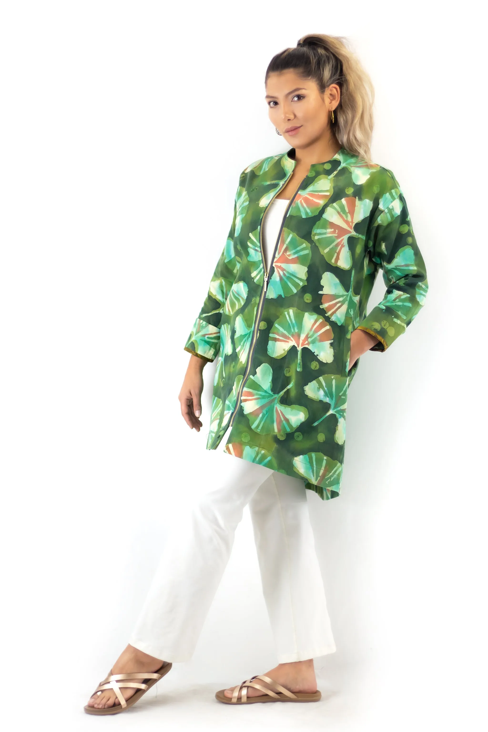 Zipline Jacket - Ginkgo - Garden